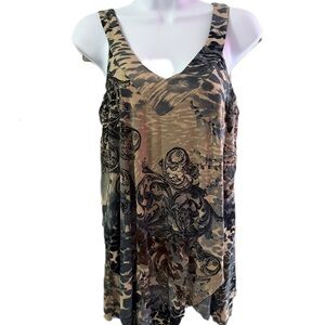 Stylish Women's Camouflage Tank Top